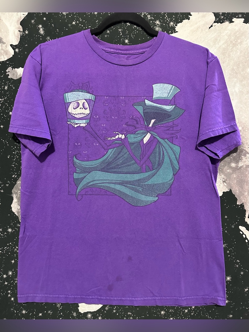 The Haunted Mansion Hatbox Ghost Jack Skellington Shirt